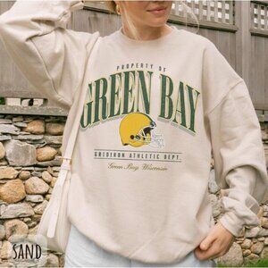 Los Angeles Rams Vintage Green Bay Football Sweatshirt